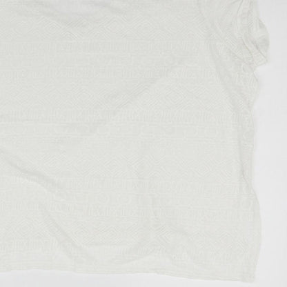 Atmosphere Womens White   Basic T-Shirt Size 18