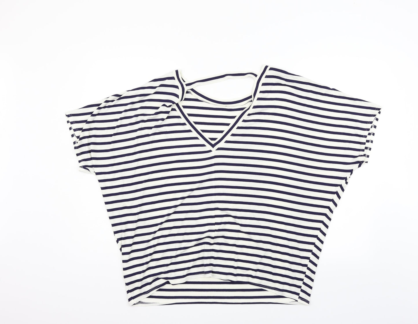 Womens UK Size 16 New Look White Basic Blouse