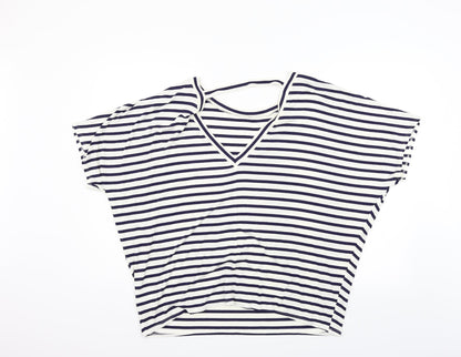 Womens UK Size 16 New Look White Basic Blouse