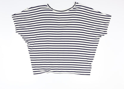 Womens UK Size 16 New Look White Basic Blouse