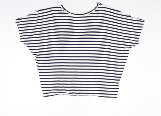 Womens UK Size 16 New Look White Basic Blouse