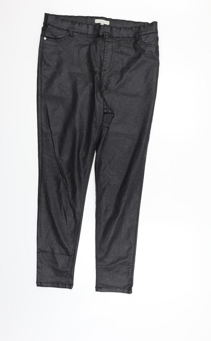 Womens UK Size 18 F&F Regular Fit  Black Trousers