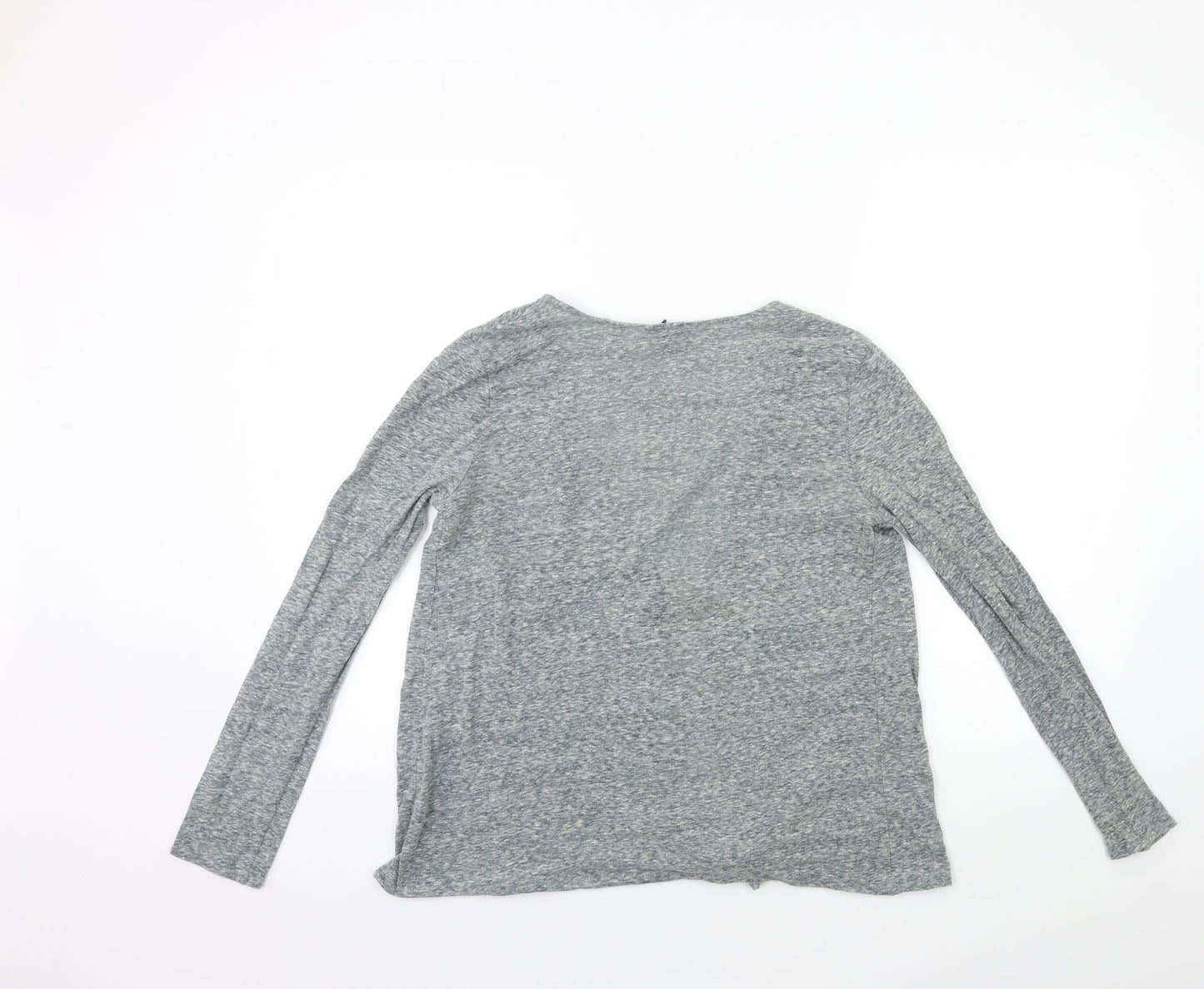 Womens UK Size XS Gap Grey Basic Blouse