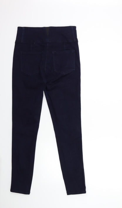 Womens UK Size 28 in Preworn Regular Fit Skinny Blue Jeans