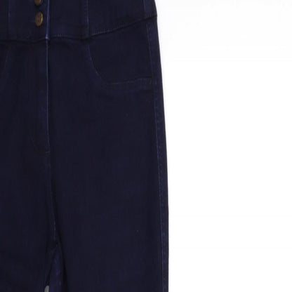 Womens UK Size 28 in Preworn Regular Fit Skinny Blue Jeans