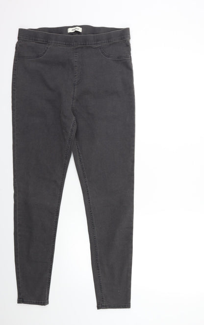 Womens UK Size 32 in Marks and Spencer Regular Fit Jegging Grey Jeans