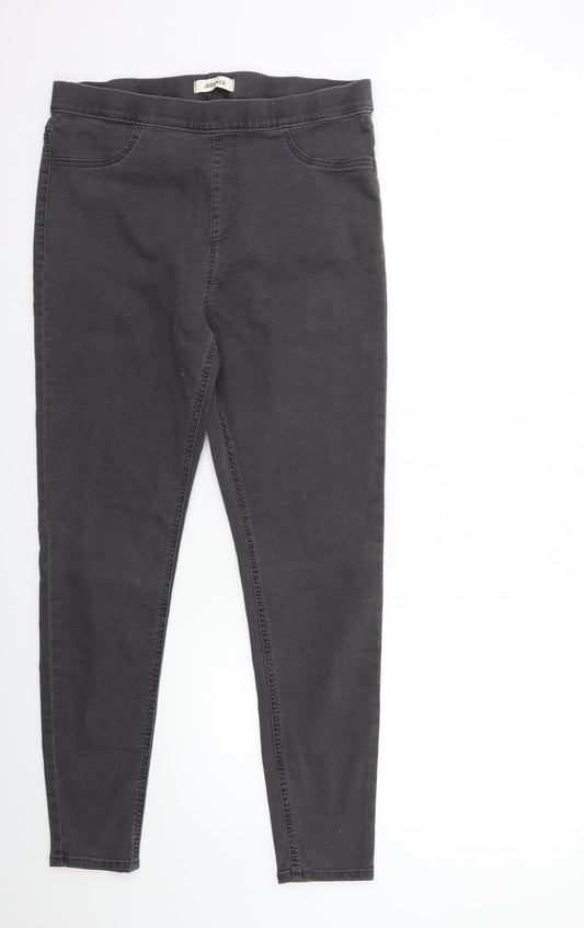 Womens UK Size 32 in Marks and Spencer Regular Fit Jegging Grey Jeans