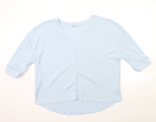 TU Womens Blue  Knit Pullover Jumper Size 18
