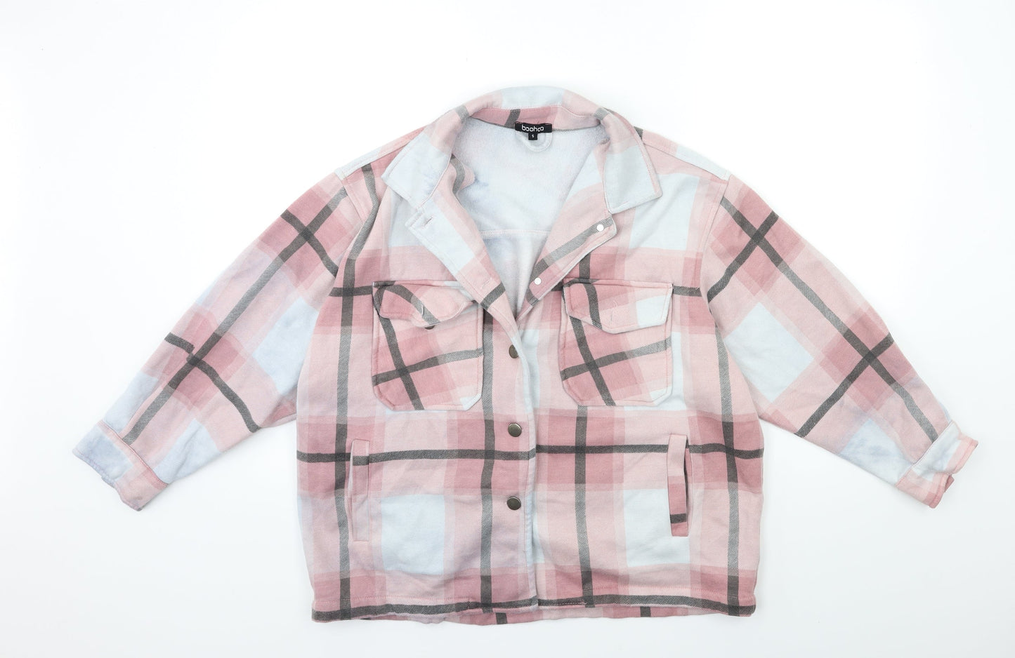 Womens UK Size S Boohoo Pink Jacket