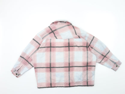 Womens UK Size S Boohoo Pink Jacket