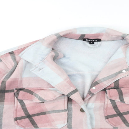 Womens UK Size S Boohoo Pink Jacket