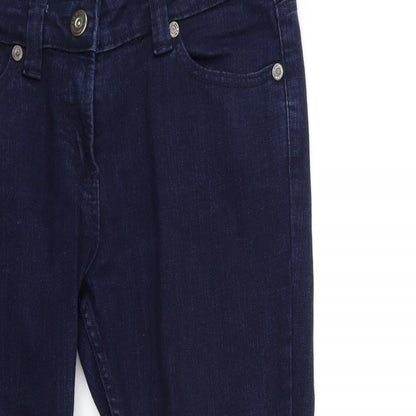 Denim & Co. Womens Blue  Denim Skinny Jeans Size 12 L26 in