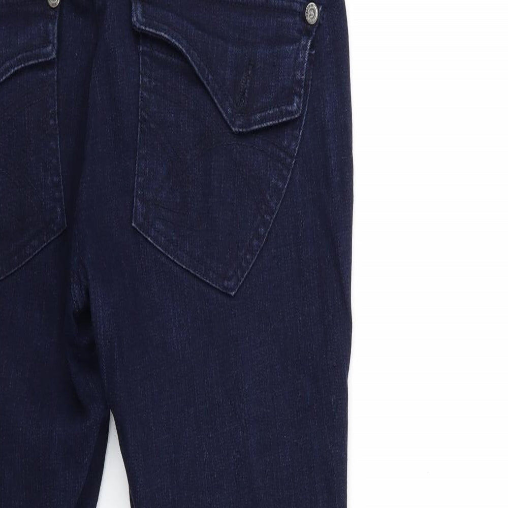 Denim & Co. Womens Blue  Denim Skinny Jeans Size 12 L26 in