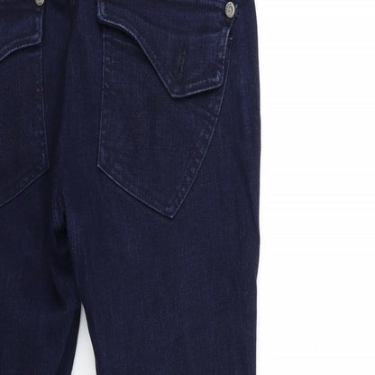 Denim & Co. Womens Blue  Denim Skinny Jeans Size 12 L26 in