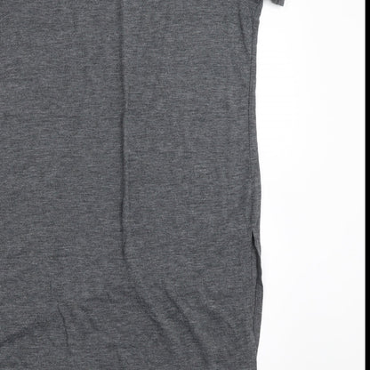 Womens UK Size 8 Atmosphere Grey Basic T-Shirt
