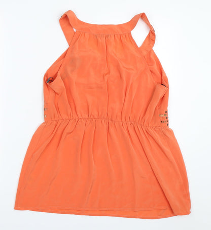 Et Vous Womens Orange   Basic Blouse Size 16
