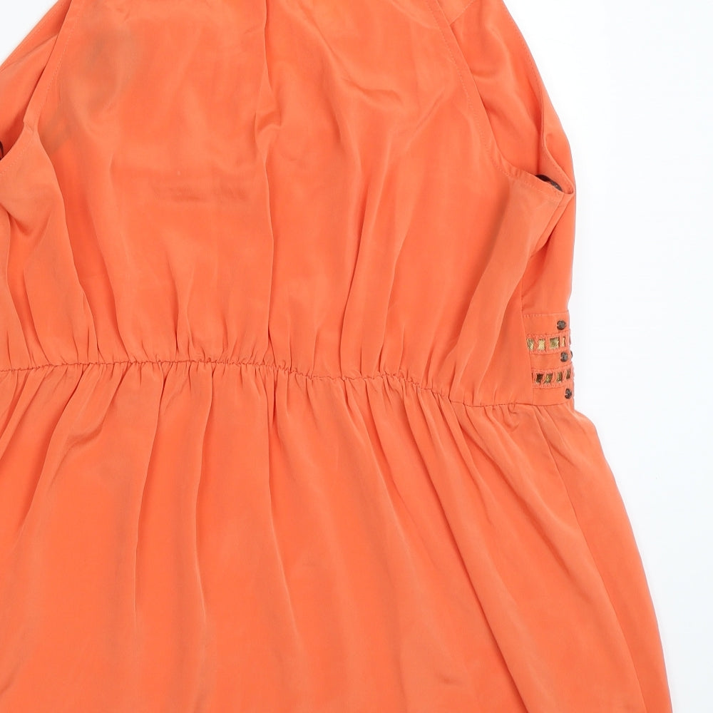 Et Vous Womens Orange   Basic Blouse Size 16