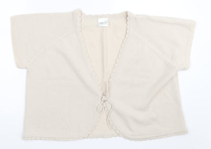Being Casual Womens Beige   Cardigan Jumper Size 20