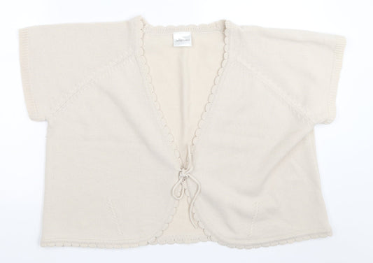 Being Casual Womens Beige   Cardigan Jumper Size 20