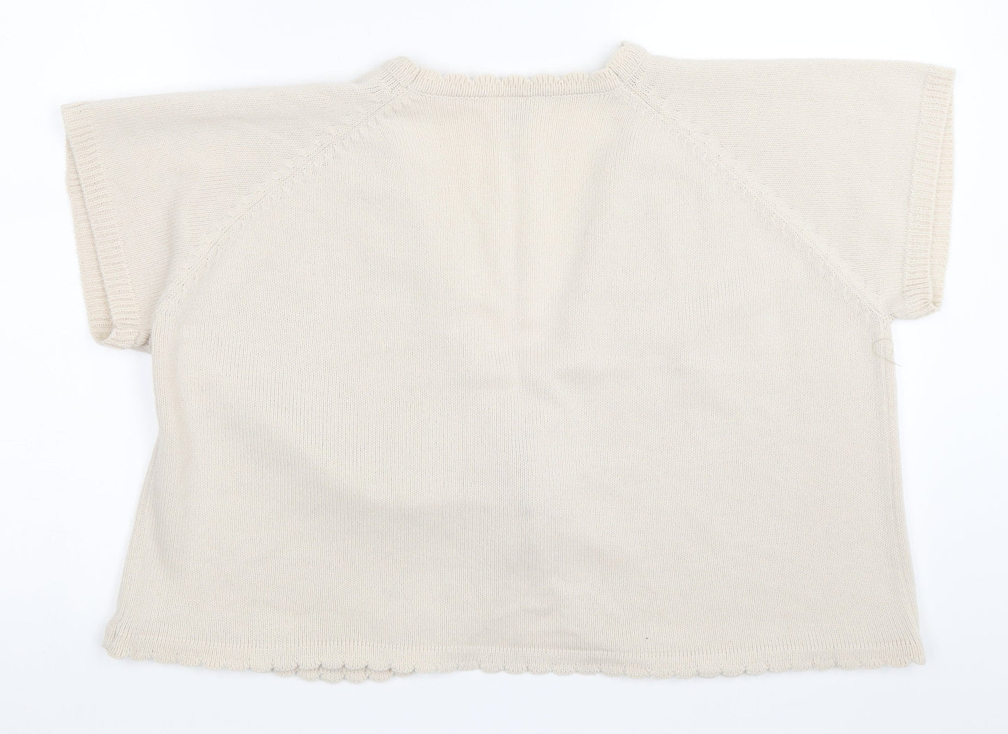 Being Casual Womens Beige   Cardigan Jumper Size 20
