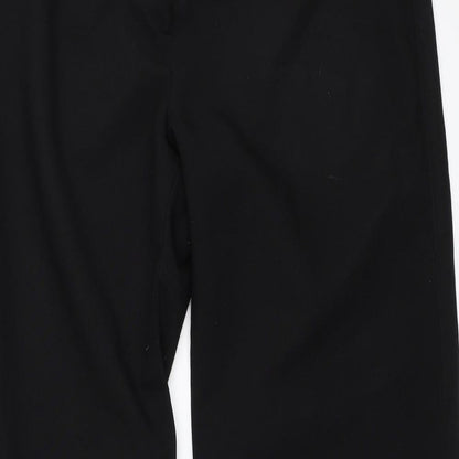 Dorothy Perkins Womens Black   Trousers  Size 10 L30.5 in