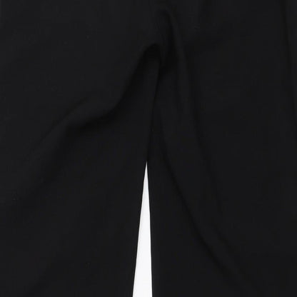 Dorothy Perkins Womens Black   Trousers  Size 10 L30.5 in