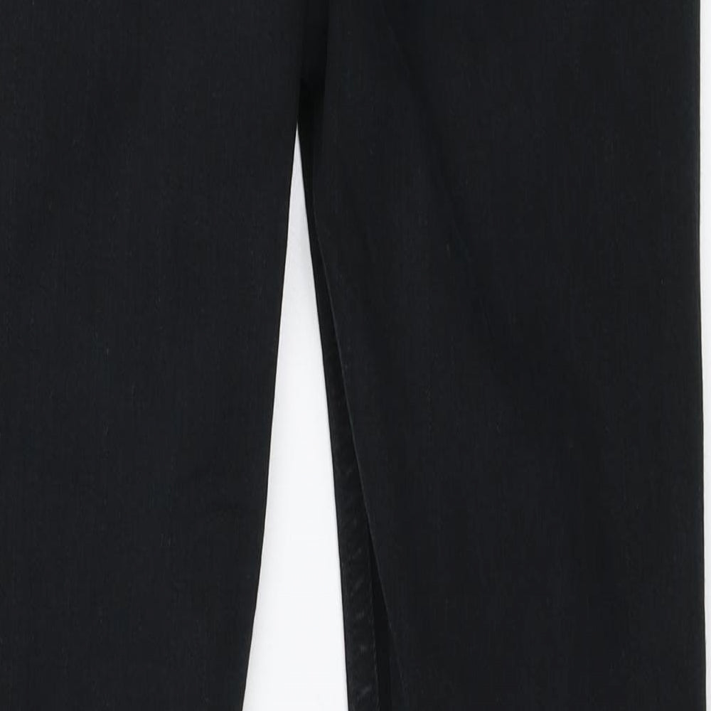 Topshop Womens Black  Denim Skinny Jeans Size 26 in L32 in - jamie jeans
