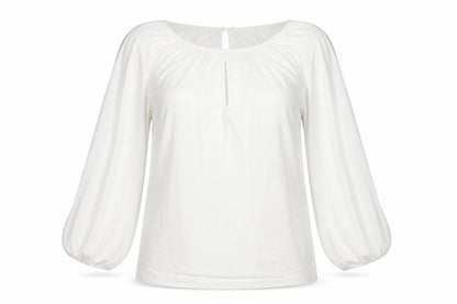 Womens UK Size 10 NEXT White Basic T-Shirt