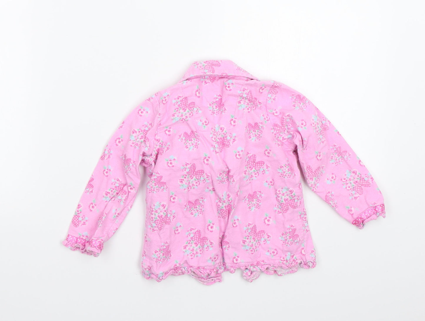 Disney Girls Pink Floral  Babydoll Pyjama Top Size 18-24 Months