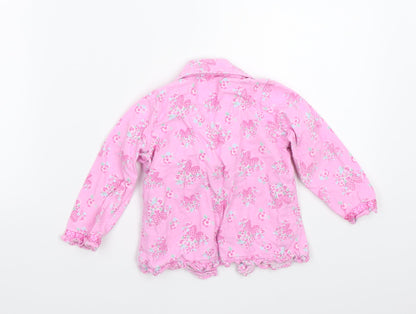 Disney Girls Pink Floral  Babydoll Pyjama Top Size 18-24 Months