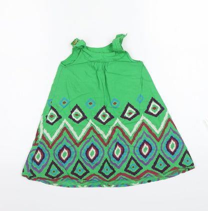 George Girls Green   A-Line  Size 18 Months