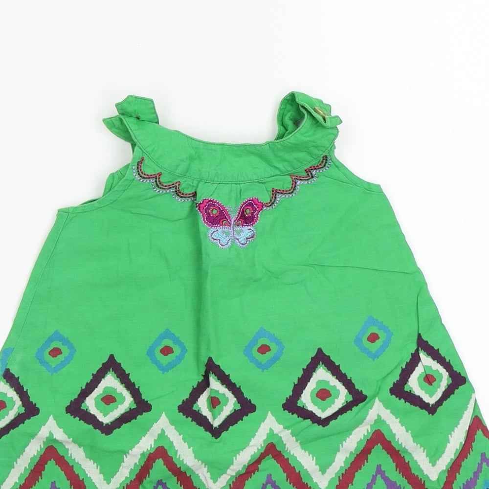 George Girls Green   A-Line  Size 18 Months