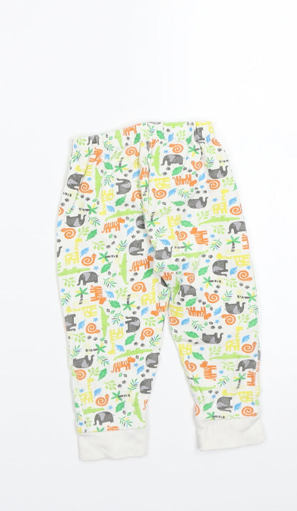 Earlu days Girls White    Pyjama Pants Size 12-18 Months