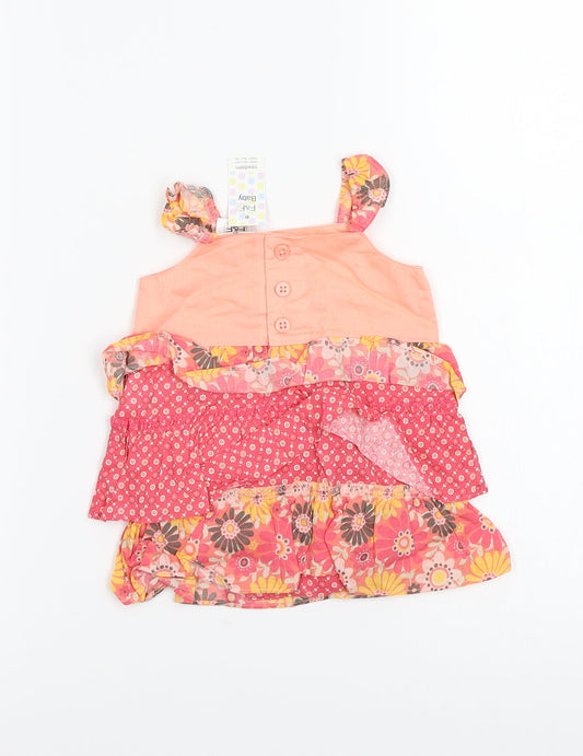 F&F Boys Pink   Basic Blouse Size Newborn