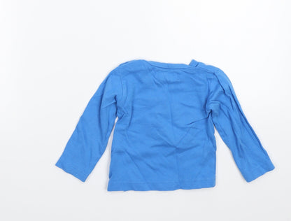 Early days Boys Blue   Basic T-Shirt Size 12-18 Months