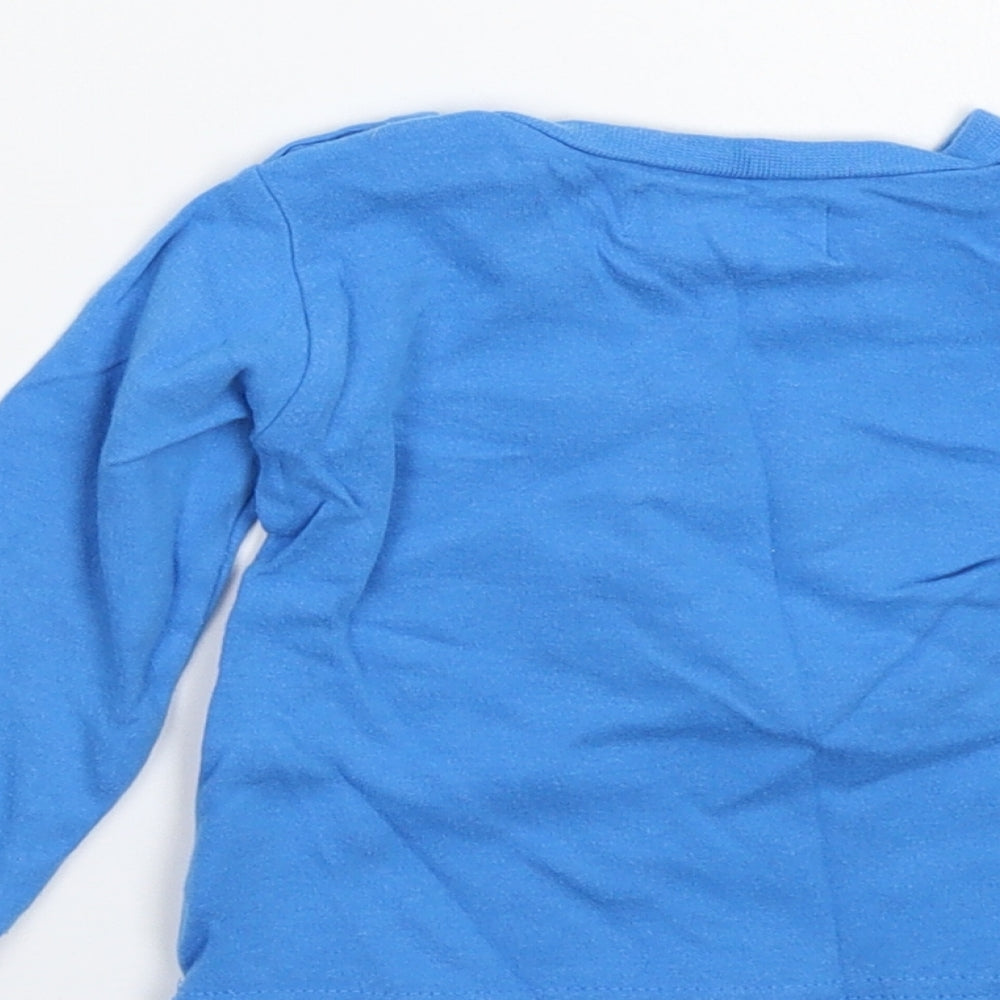 Early days Boys Blue   Basic T-Shirt Size 12-18 Months