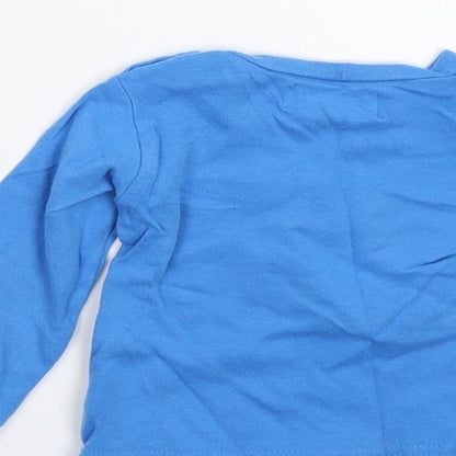 Early days Boys Blue   Basic T-Shirt Size 12-18 Months
