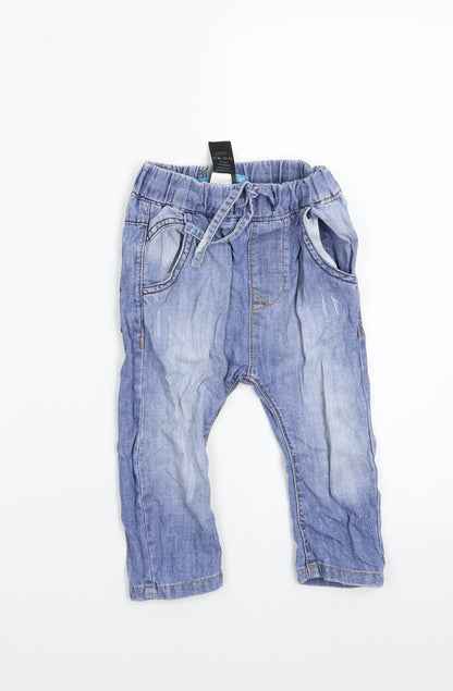NEXT Baby Blue   Capri Jeans Size 9-12 Months