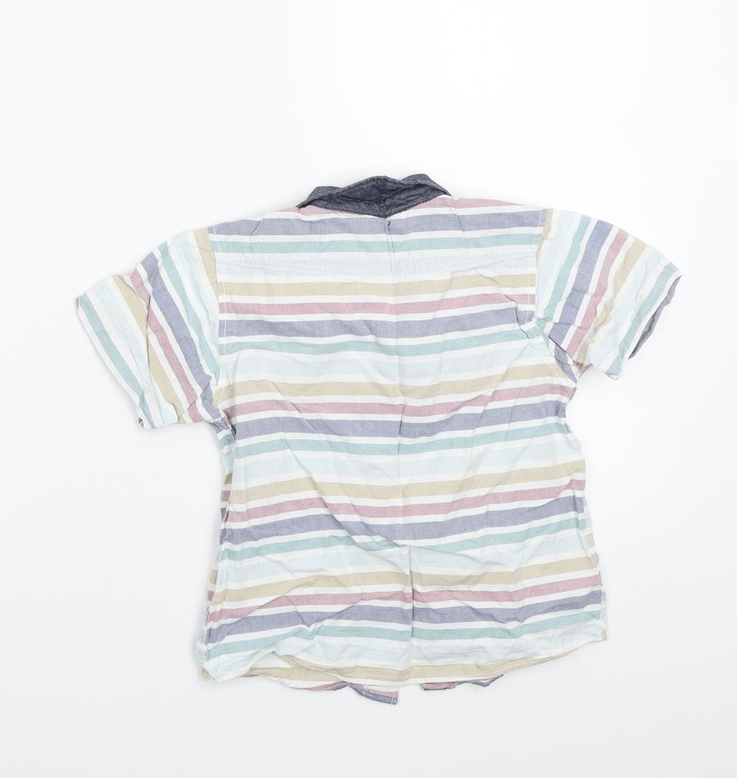 Westcoast cool Boys White Striped  Basic Button-Up Size 3-4 Years