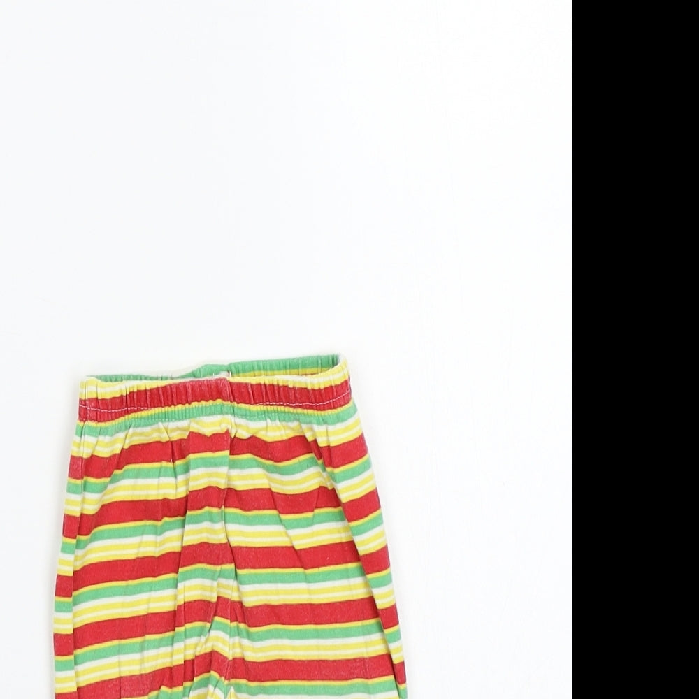 Early days Girls Red Striped  Babydoll Pyjama Pants Size 12-18 Months