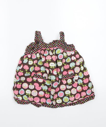 Preworn Girls Brown   A-Line  Size 24 Months