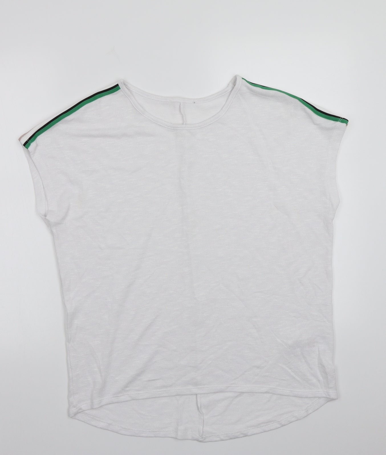 Womens UK Size S Newlook White Basic T-Shirt