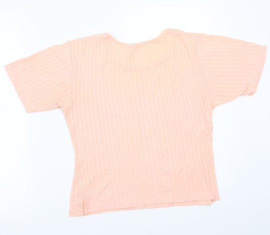 preworn  Womens Pink   Basic T-Shirt Size M