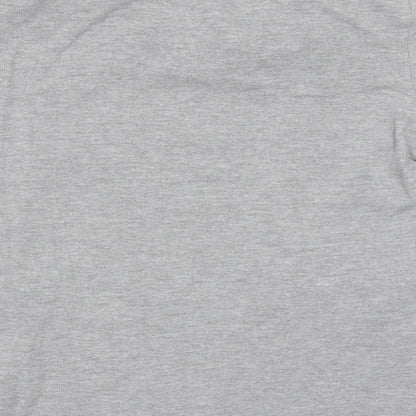 Piquepolo Boys Grey  Rayon Basic Polo Size M