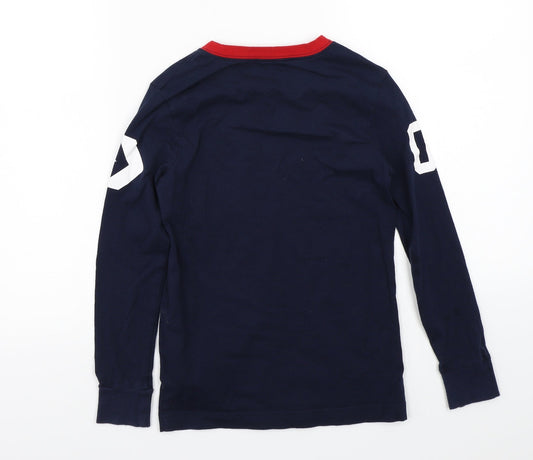 Converse Girls Blue   Basic T-Shirt Size 9-10 Years
