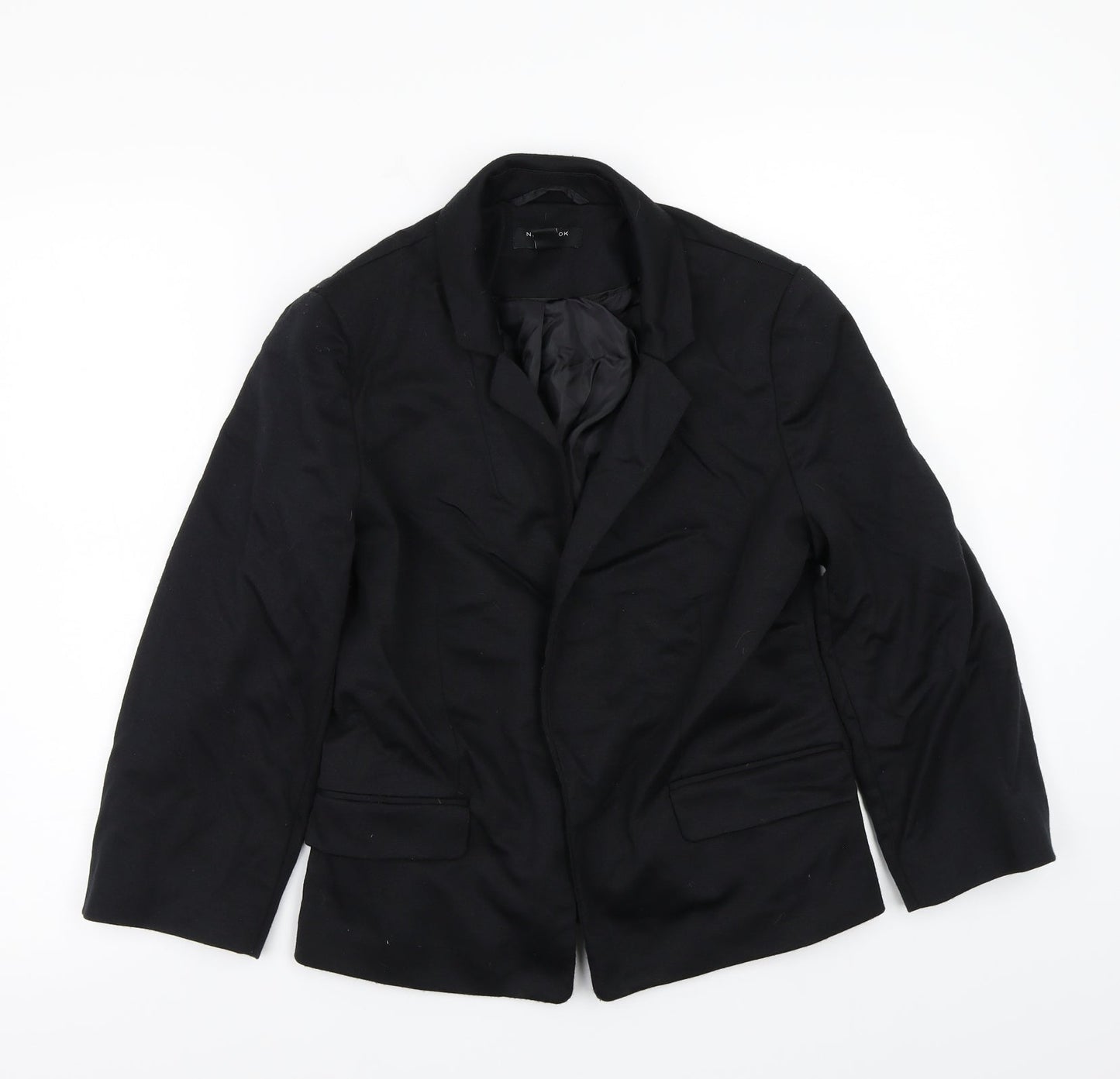 Womens UK Size 12 Newlook Regular Black Blazer