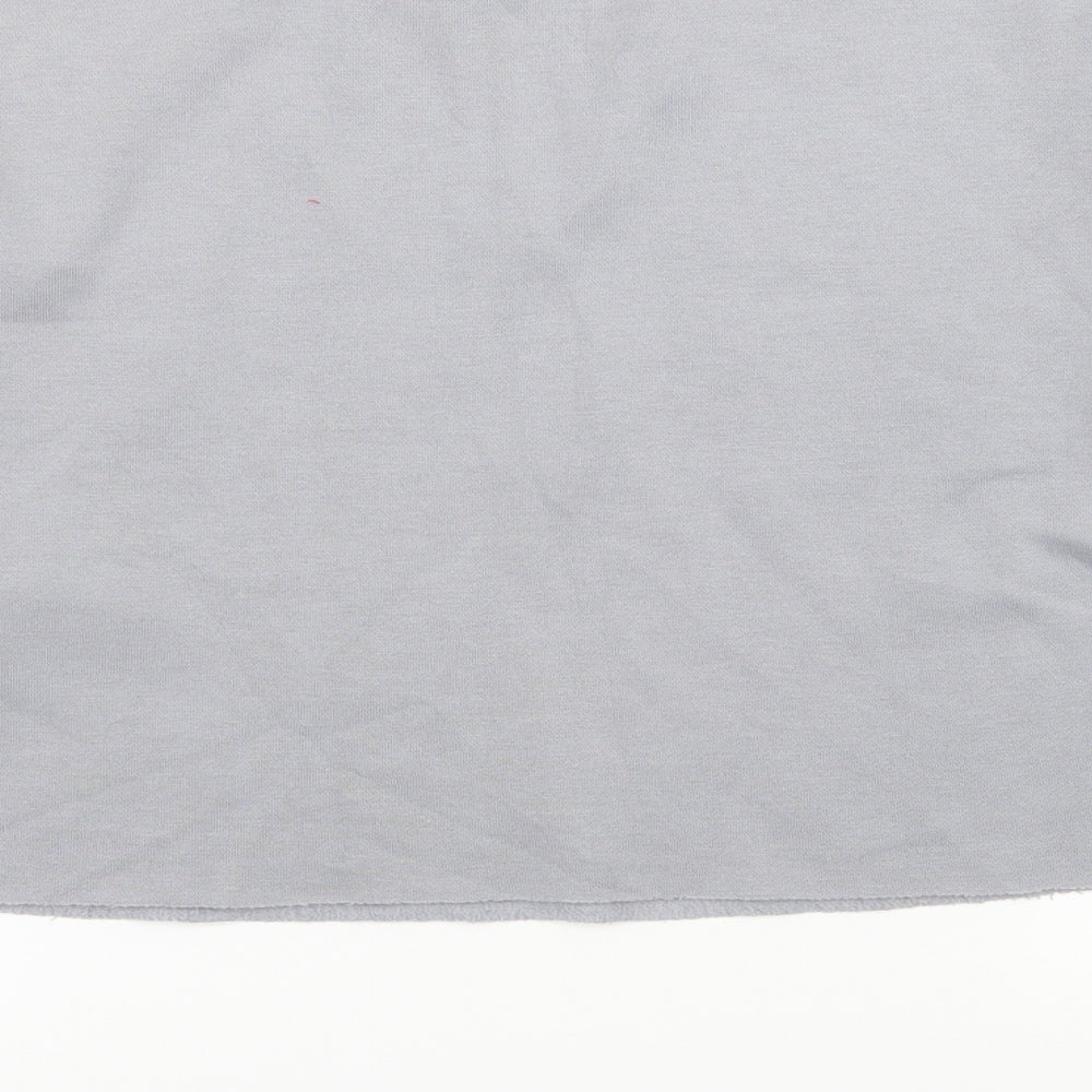 New Look Girls Grey  Jersey Pullover Sweatshirt Size 12-13 Years  - Boston