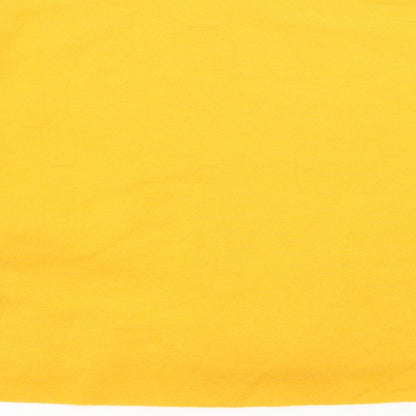Primark Womens Yellow  Jersey Pullover Sweatshirt Size 10