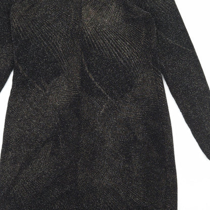 Dorothy Perkins Womens Black  Jersey Bodycon  Size 10