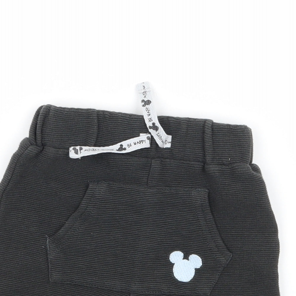 George Baby Grey  Jersey Cropped Trousers Size 3-6 Months